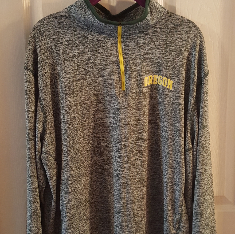Oregon Ducks 1/4 Zip Pullover XL